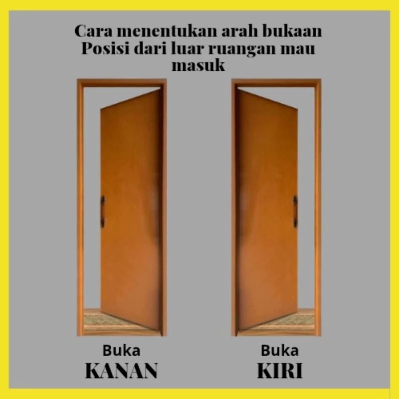  INDO DOORS Pintu Kamar Mandi Engkol Lego
