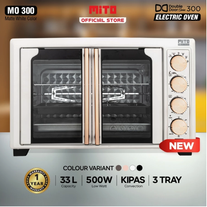 Mahakarya Sukses Indonesia MITO Electric Oven Double Door 33L MO300
