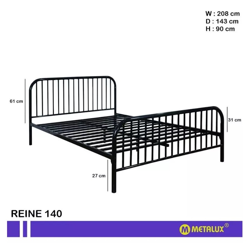 Metalux Ranjang Besi Oyama 5
