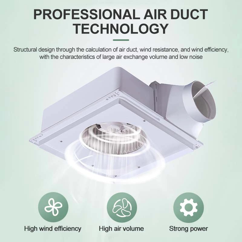 OOKAS Ducting Exhaust Fan Plafon 14 Inch 3