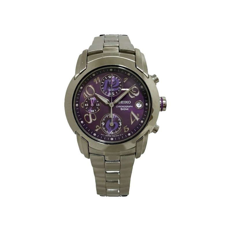 Seiko Jam Tangan Wanita Chronograph Classic 1