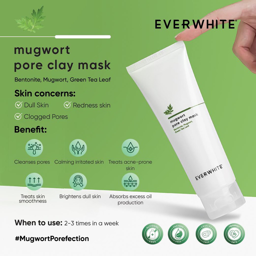 Everwhite Mugwort Pore Clay Mask