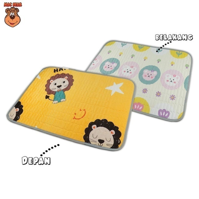 MAC BEAR Little B Alas Tidur Bayi Waterproof 