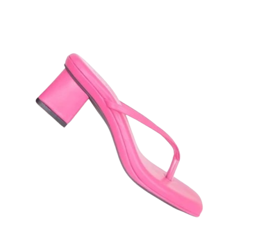 Bluebells Dusty Sendal Tali Jepit Heels Wanita 5cm