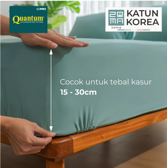 Quantum Tosan Internasional Quantum® Sprei Katun Korea Zoma