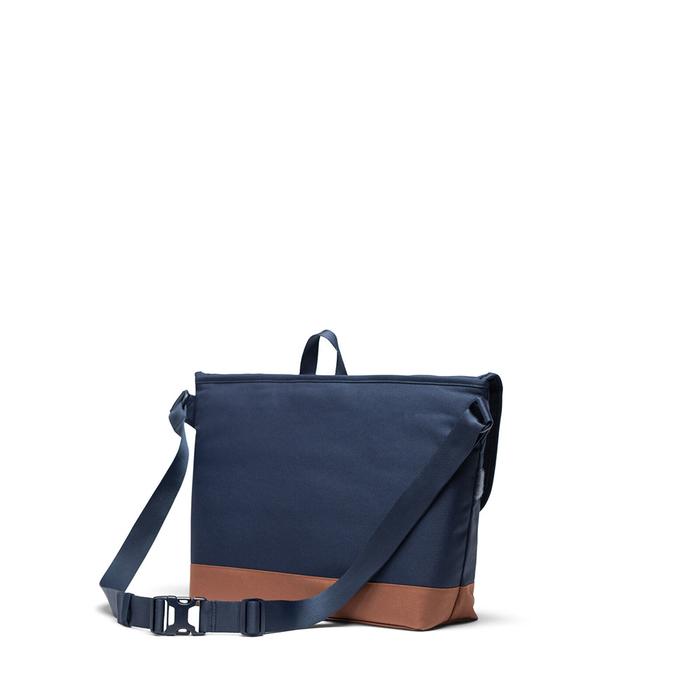 Herschel Supply Herschel Cove Messenger 22,5L Bags Navy/Saddle Brown