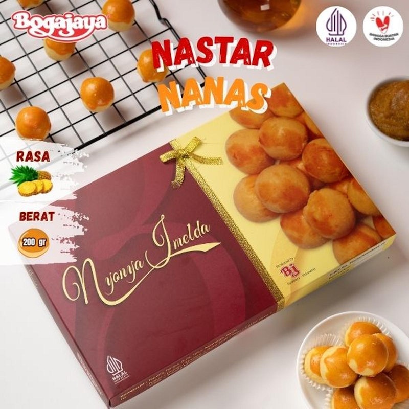 Bogajaya Kue Nastar Nanas Nyonya Imelda 200 gr 4