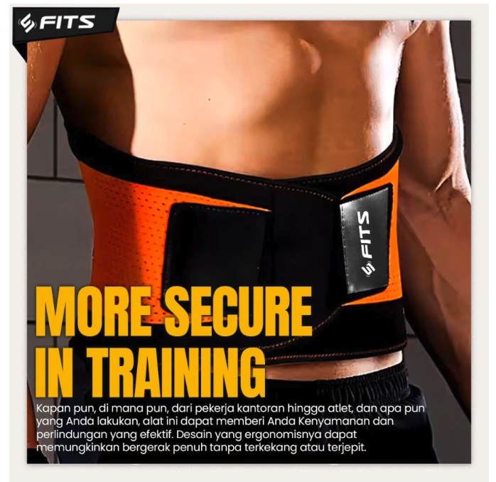 Global Indojaya Orion SFIDN FITS Waist Trimmer Trainer Belt