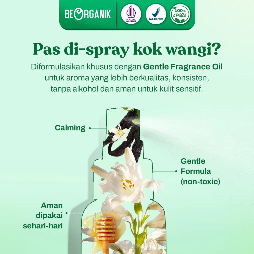Beorganik Tawas Spray Lavender