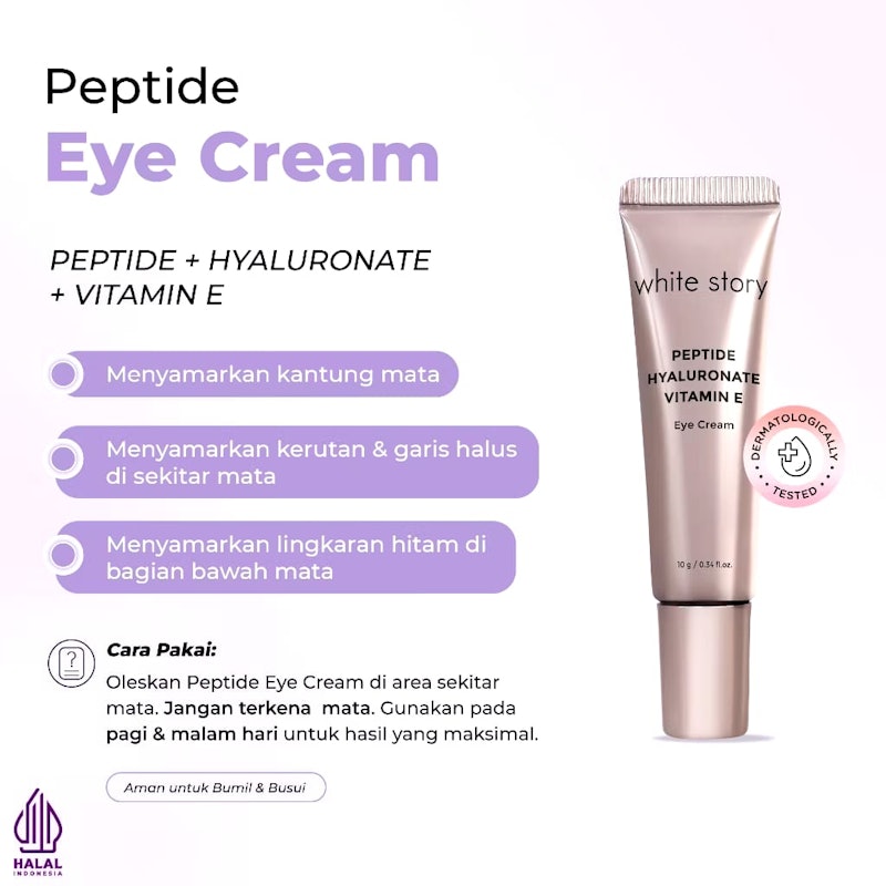 Peptide Hyaluronate Vitamin E Eye Cream 3