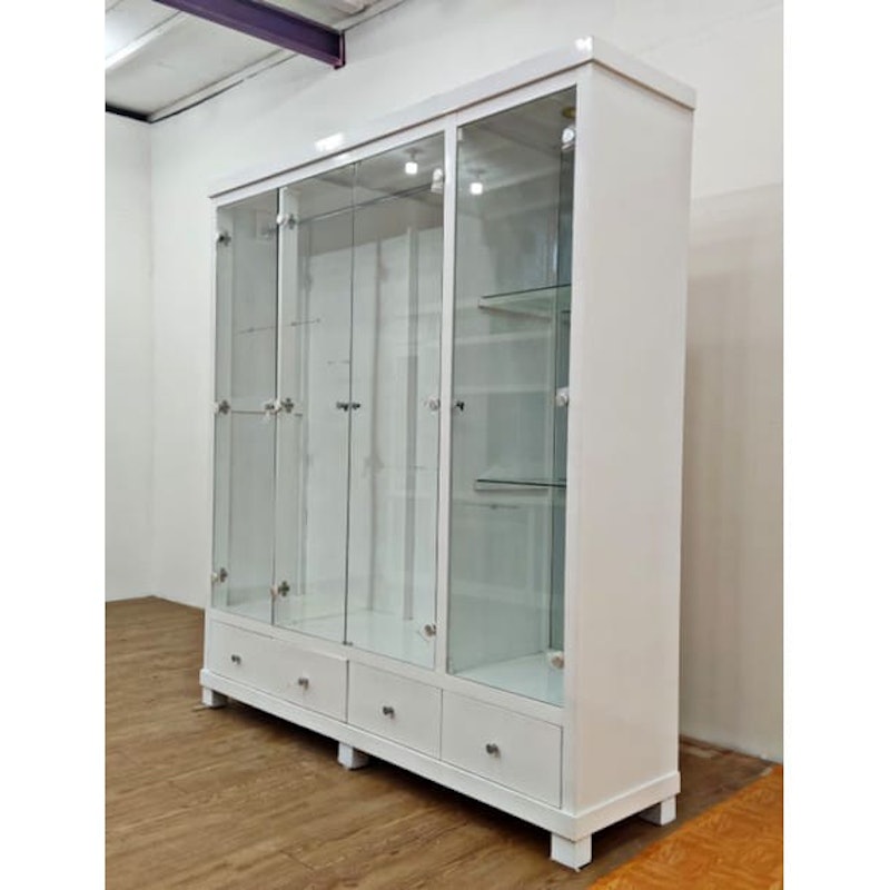 Lemari Gamis 4 Pintu Minimalis 4