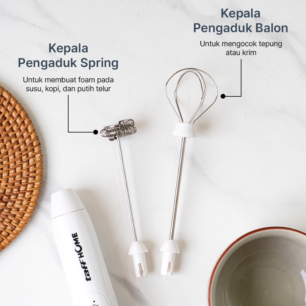 TaffWARE TaffHOME Mixer Radio-Operated Eggbeater HMW1