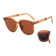 Colore.in Kacamata Hitam Lipat Sunglasses Foldable Anti UV Crystal Brown 1