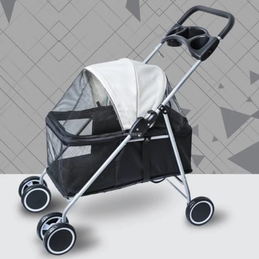  Pet Travel Stroller Oxford Fabric