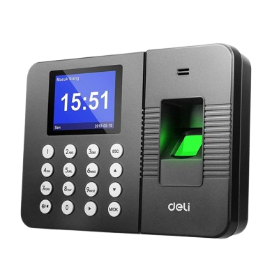 Deli Mesin Absensi Sidik Jari ｜ E3960