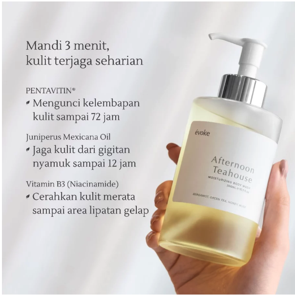  EVOKE Afternoon Teahouse Moisturizing Body Wash