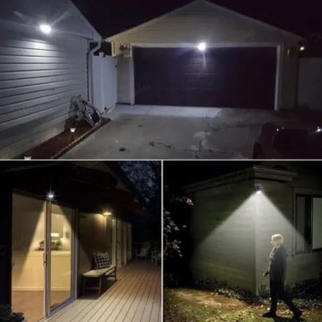  Solar Sensor Wall Light 30 LED