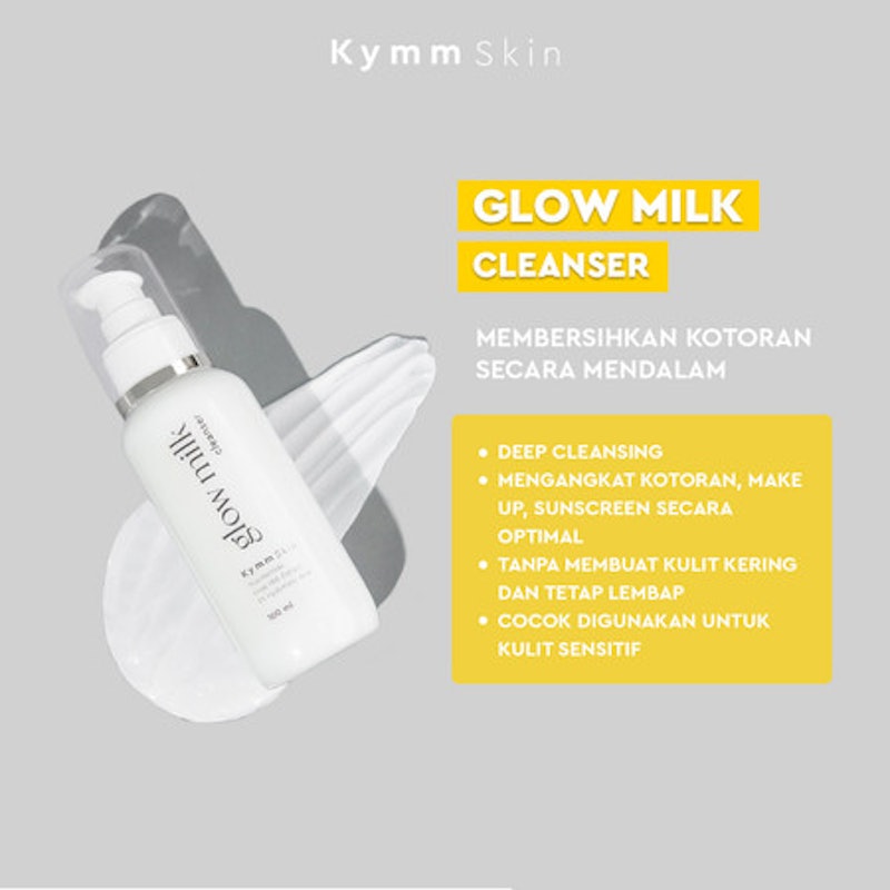 Kymm Skin Glow Milk Cleanser 4