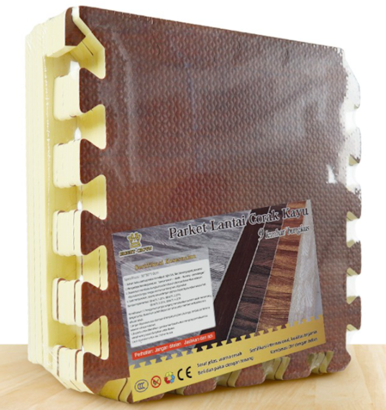 Eva Mat Motif Kayu 2