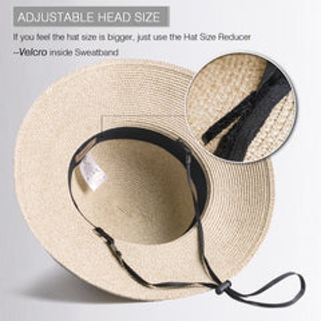 FURTALK Women Summer Straw Beach Sun Hat Wide Ribbon  SH020