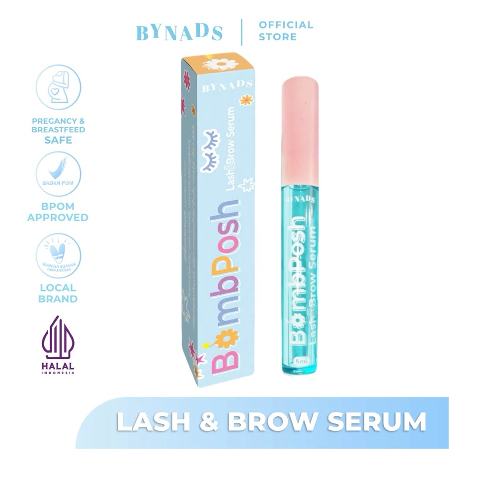 Bynads Beauty Indonesia Bynads Bombposh Lash & Brow Serum