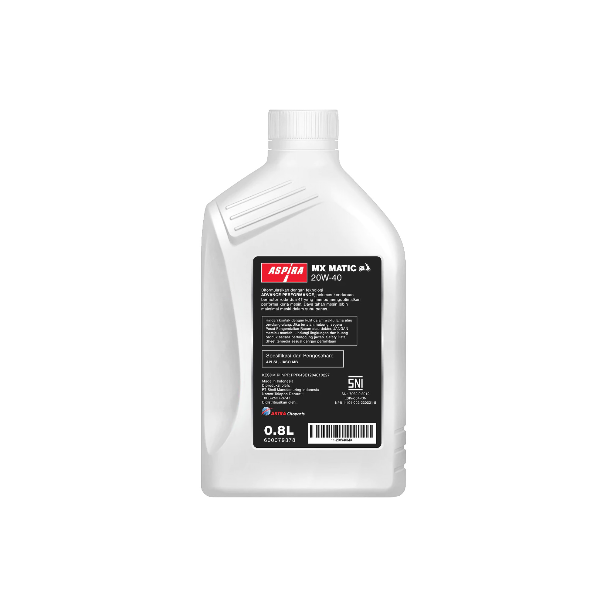 Aspira MX Matic 20W-40 2