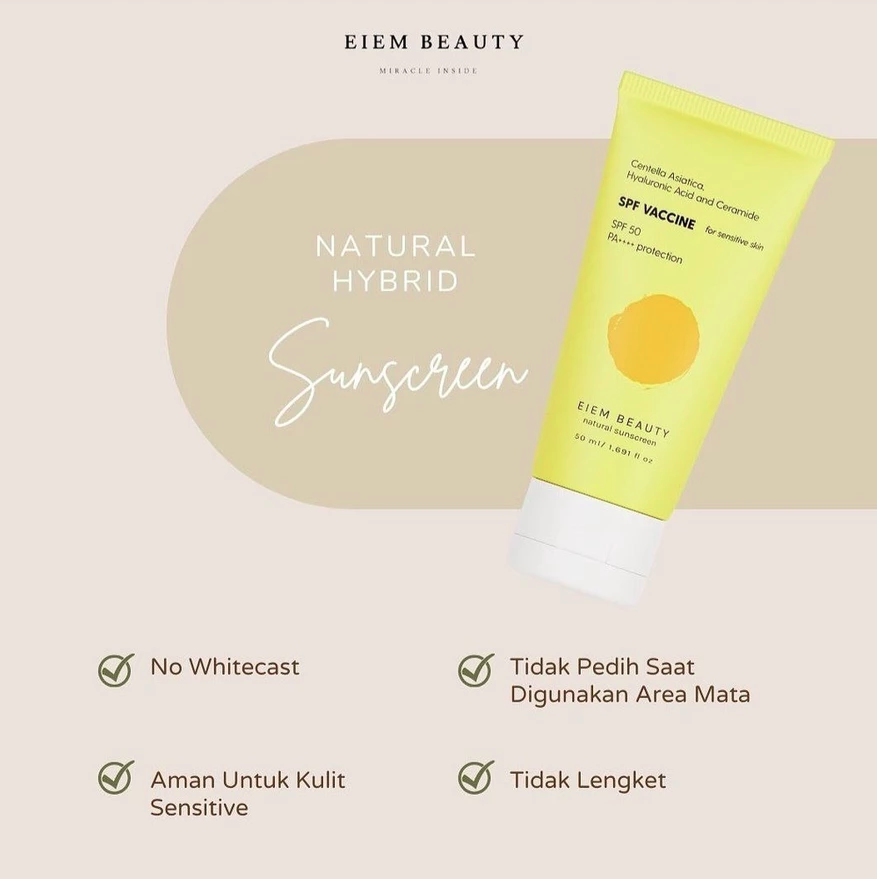 Natural Sunscreen SPF 50 PA++++ Protection 4