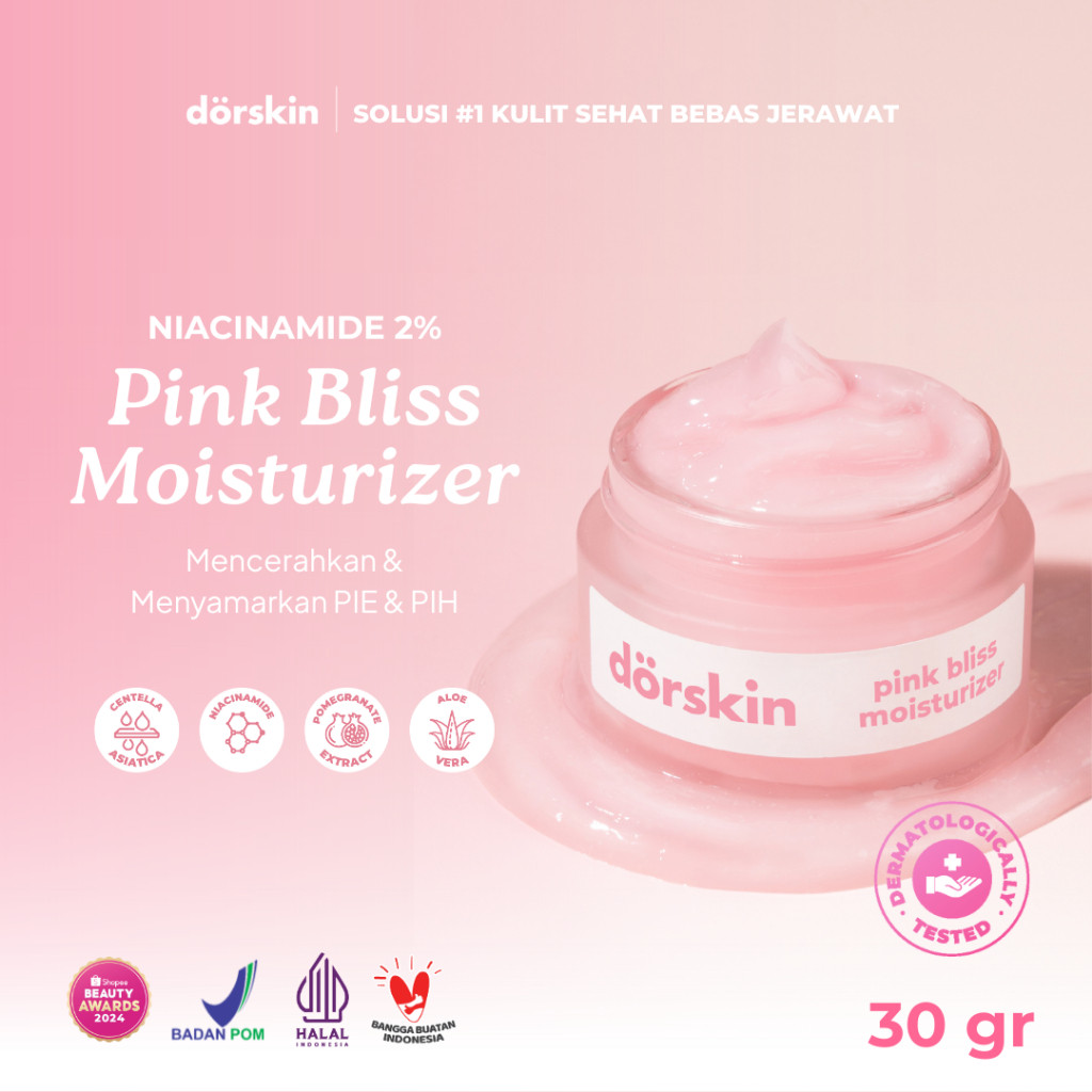 Dorskin Kreasi Indonesia dörskin Pink Bliss Moisturizer