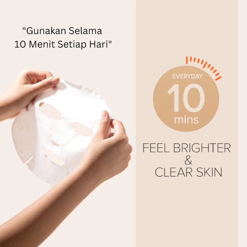 Mary & May Niacinamide Vitamin C Brightening Mask 4