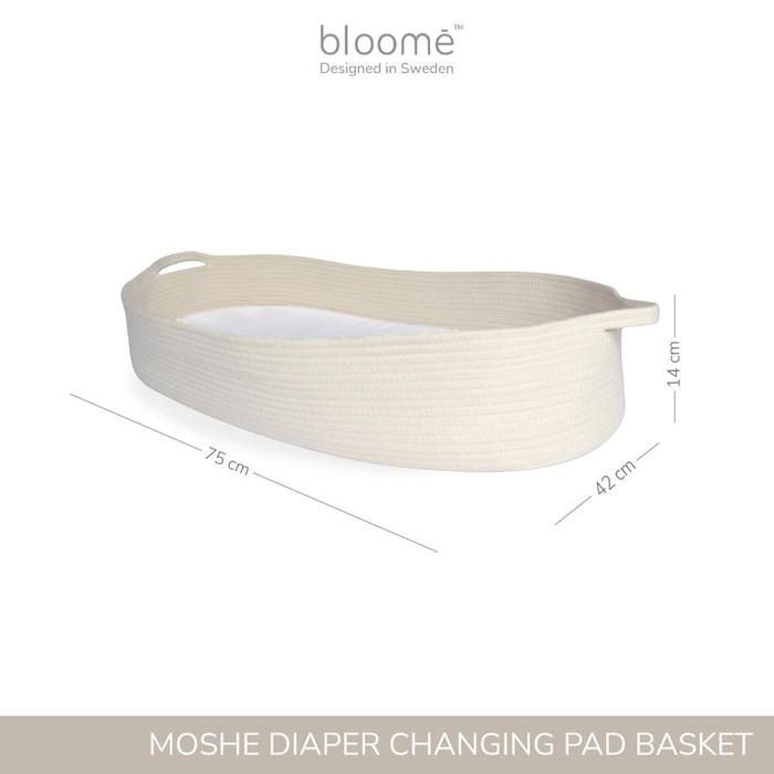 Bloomē Baby Moshe Diaper Changing Pad Portable Mattress