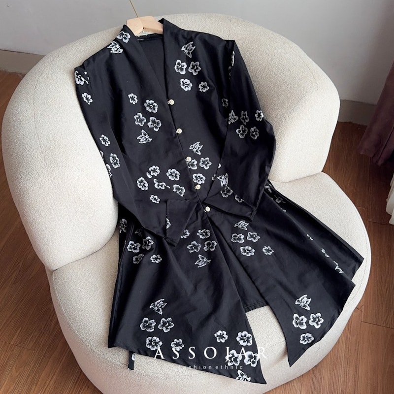 Assojar Fashion Ethnic Sukma Atasan Kebaya Batik 2