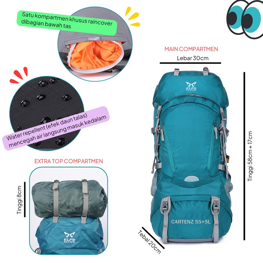 Elfs Indonesia Elfs Active Carrier Hiking CARTENZ