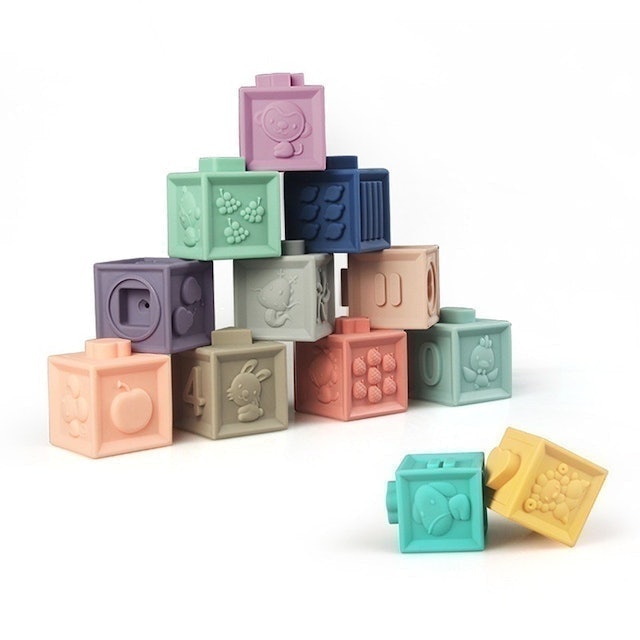 6 Pcs Soft Building Blocks