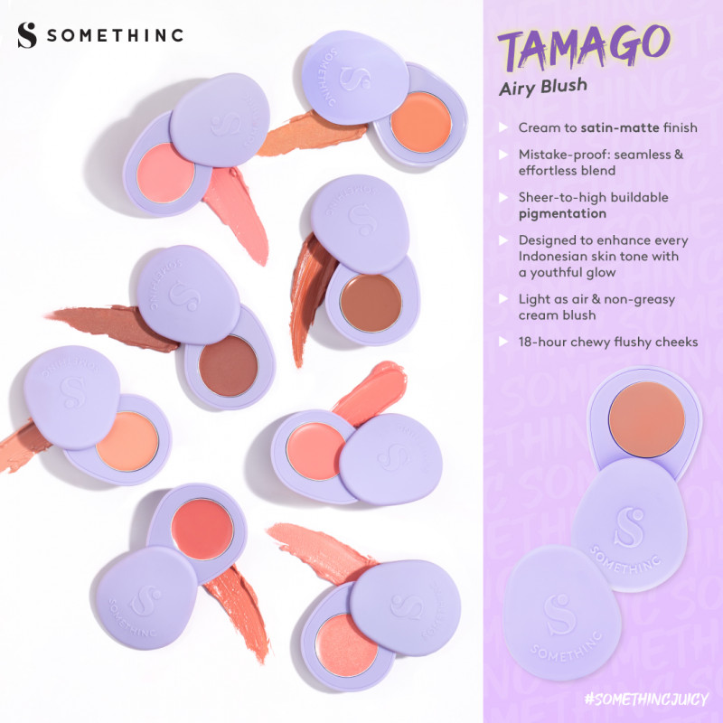 Royal Pesona Indonesia SOMETHINC Tamago Airy Blush Maiden