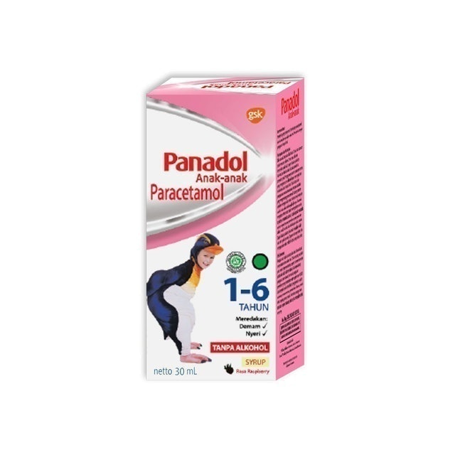 GlaxoSmithKline (GSK) Panadol Anak Syrup 1-6 tahun