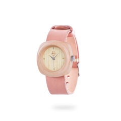 Jam Tangan Kayu Maple Dial Putih 2.0