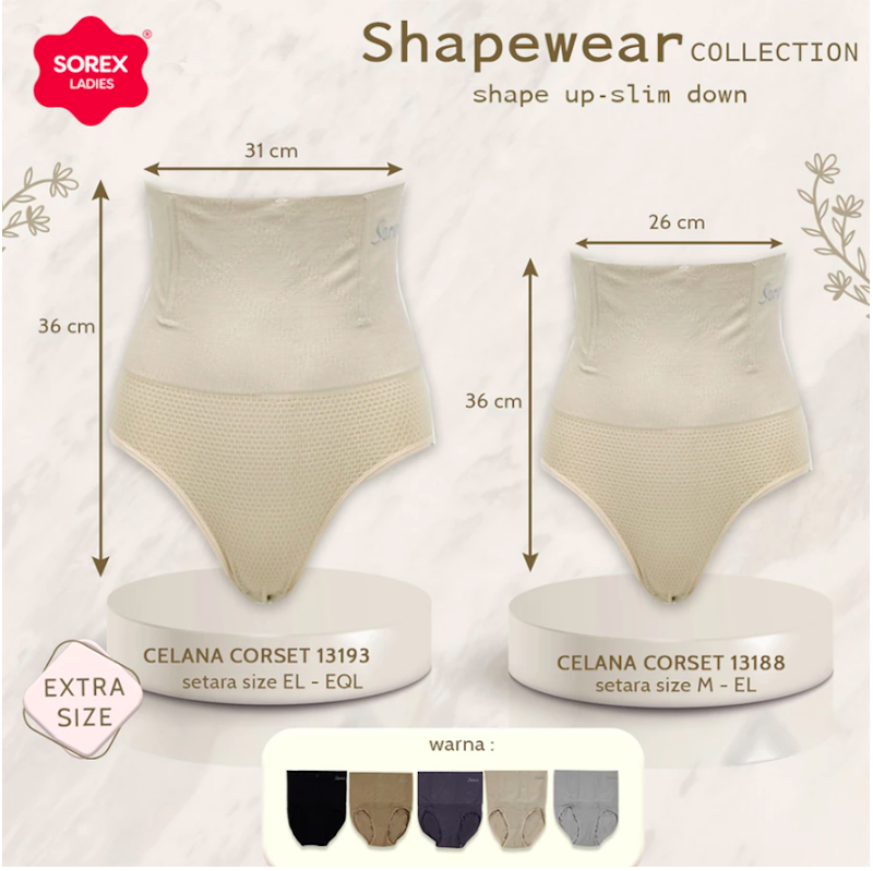 Sorex Celana Korset Extrasize 2