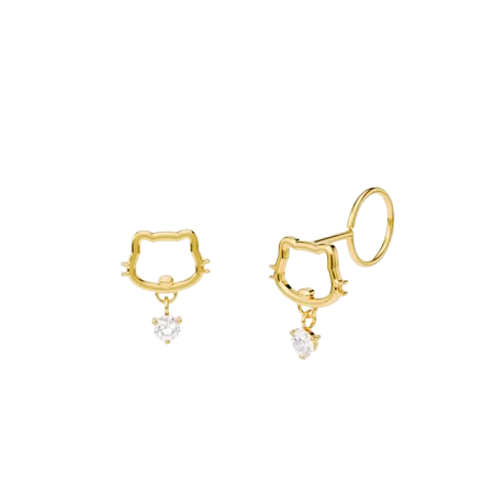 Littlethingshewear Anting Emas Anak Kimi 17K+24K