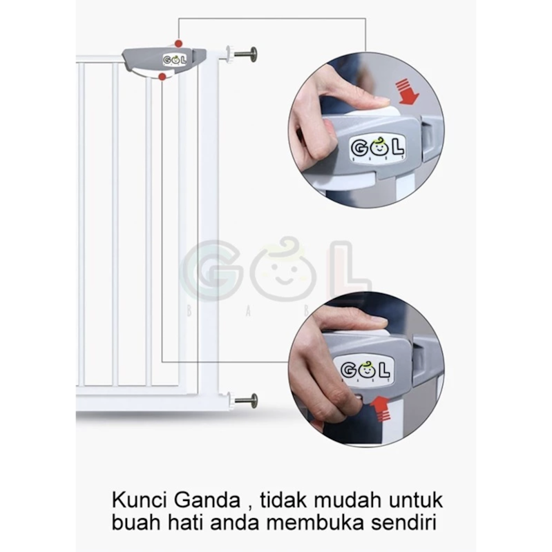 GOL Baby Safety Gate Height 76 cm 5
