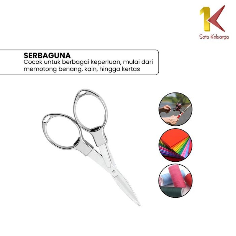Satu Keluarga Gunting Lipat Portable 2