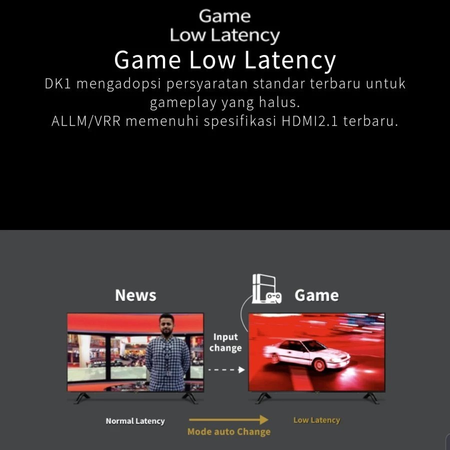 SHARP Electronics SHARP 50 Inch Android TV UHD 4K 4TC50DK1I