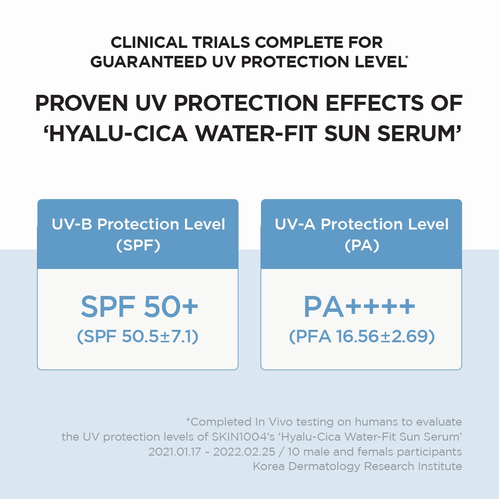 SKIN1004  SKIN1004 Madagascar Centella Hyalu-Cica Water-Fit Sun Serum SPF 50+ PA++++