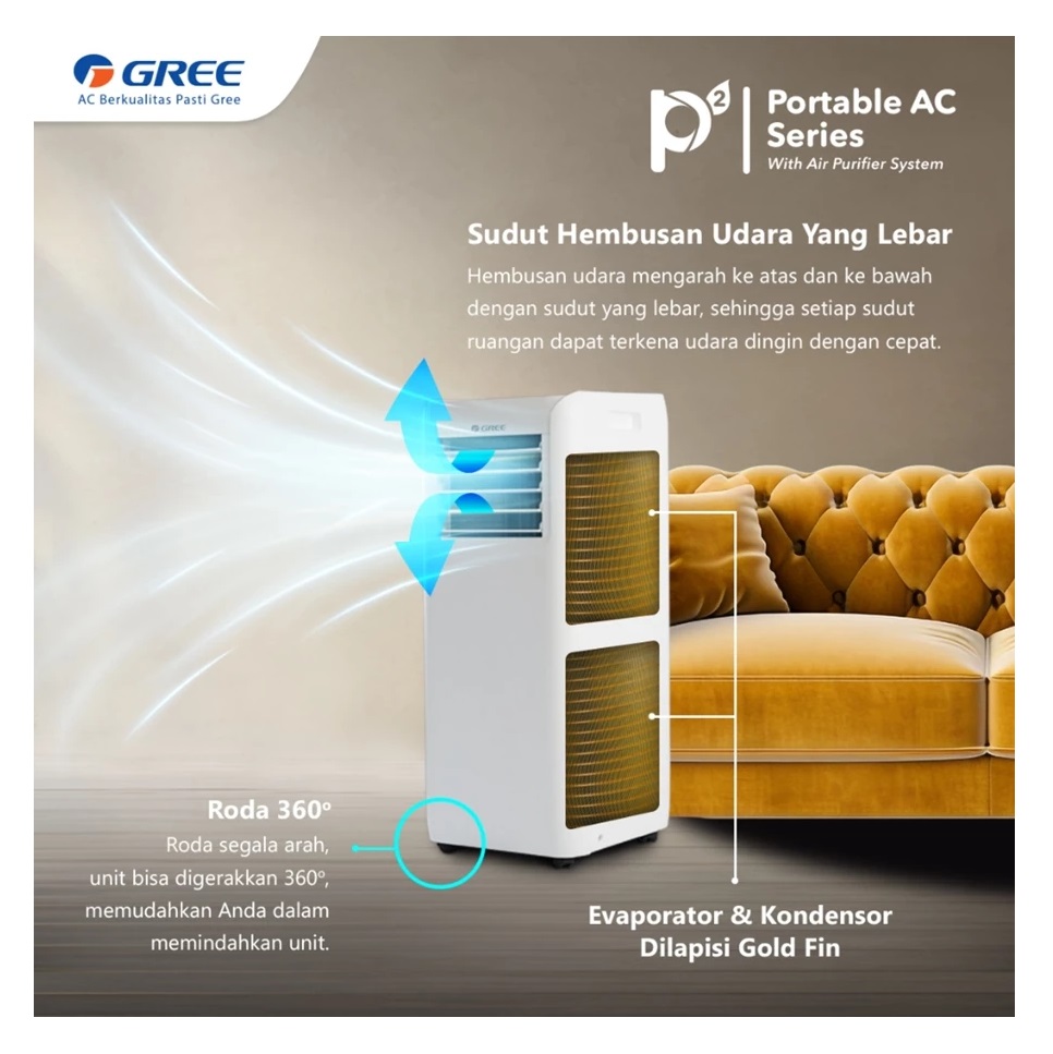 Gree Electric Appliances Indonesia GREE Portable AC GPC-05P2