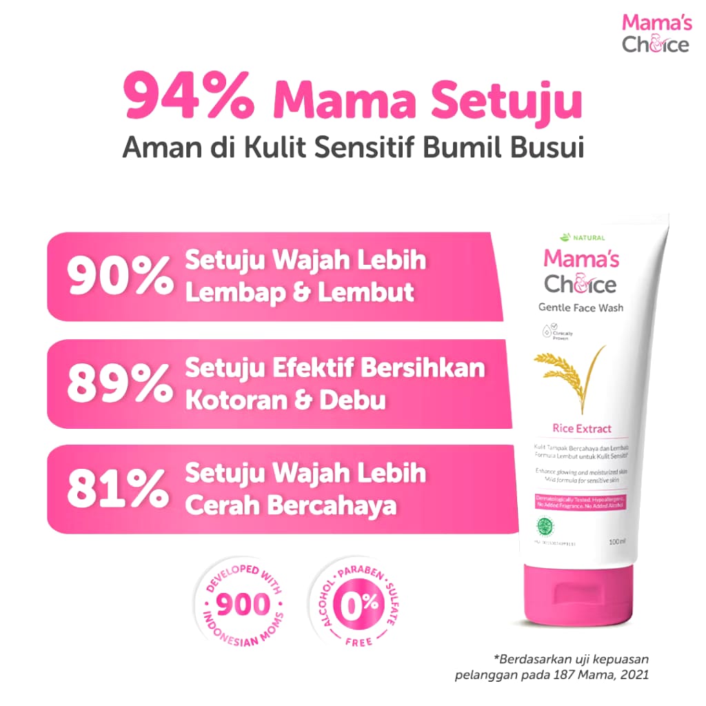 Mamac Distribusi Indo Mama’s Choice Gentle Face Wash