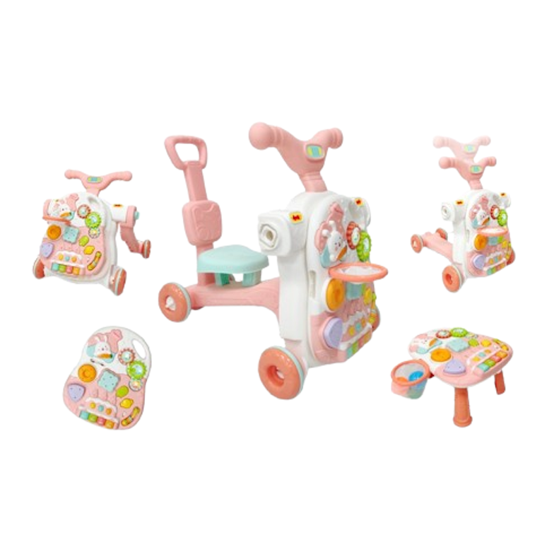 SugarBaby 5in1 Activity Walker, Ride-On, and Scooter