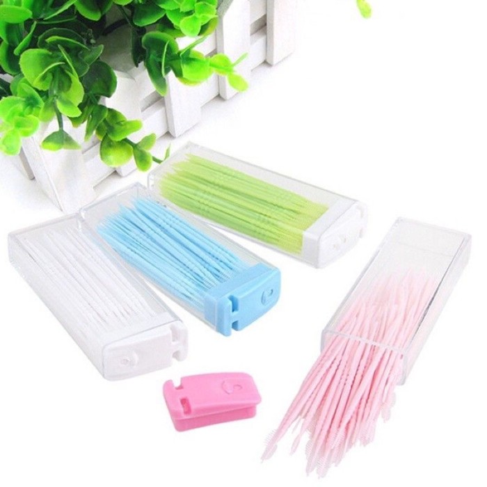  Tusuk Gigi Plastik Interdental