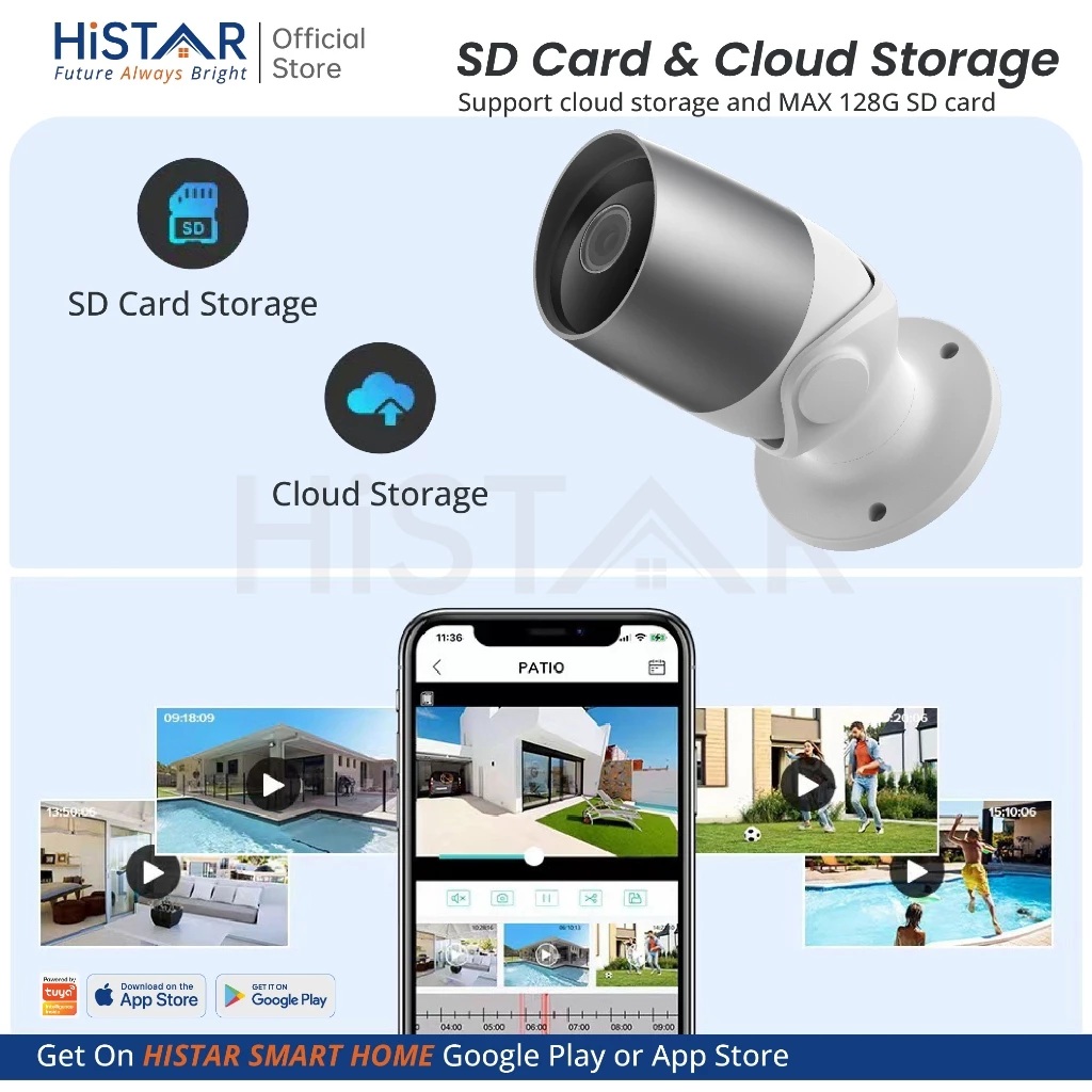 Histar-Smart Security Technology HiSTAR Smart IP Camera CCTV   HS-B259