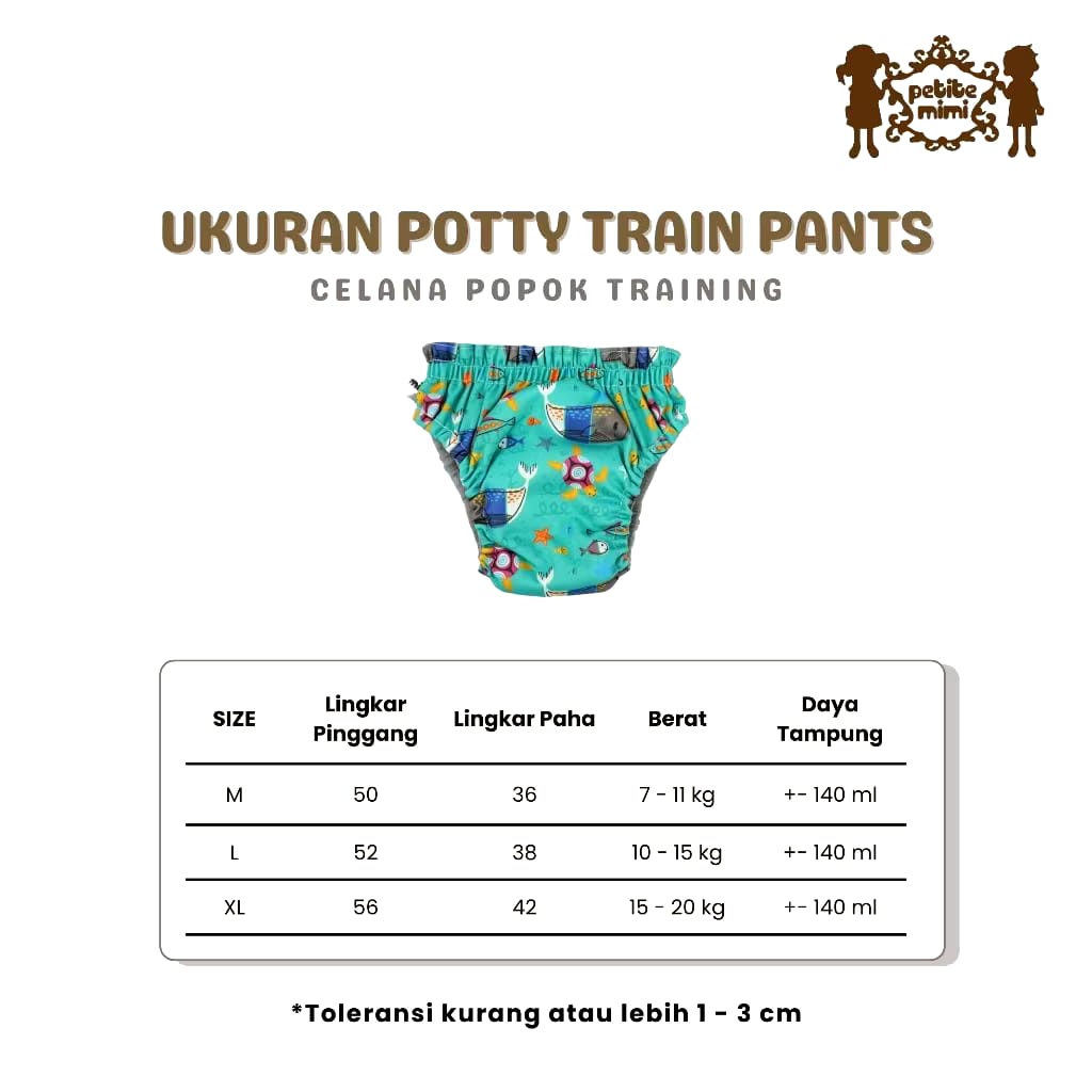  Petite Mimi Potty Train Pants