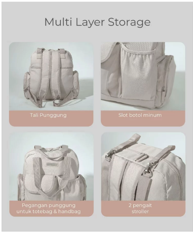 2 Ways Diaper Bag 3