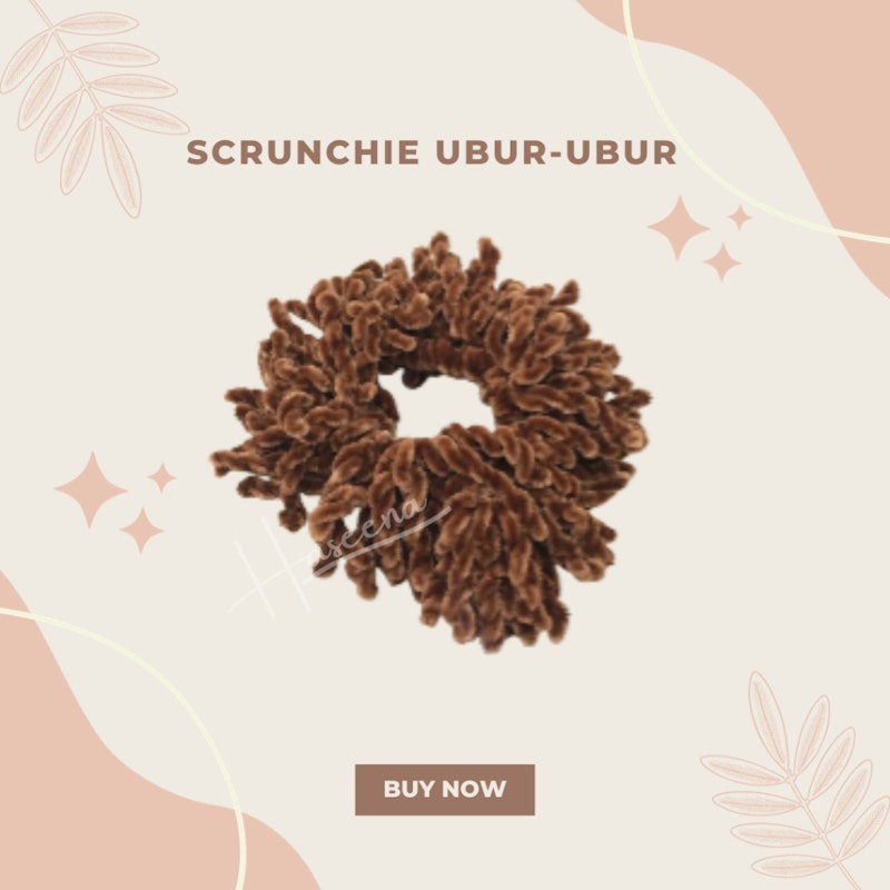 Haseena Scrunchie Ubur-ubur Jumbo 5